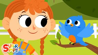 Little Birdie  Morning Music For Kids  Super Simple Songs [upl. by Catarina]