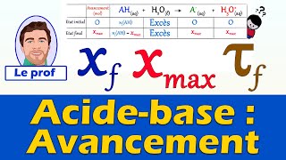 xmax xf et tau  Questce que lavancement maximal lavancement final et le taux davancement [upl. by Roana667]