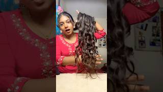 Hairstyle shortsfeed diy youtube minivlog video hairstyle hair longhair makeup curlyhair [upl. by Yffat]