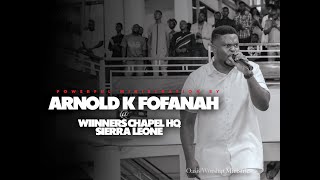 ARNOLD K FOFANAH Powerful Ministration  WINNERS CHAPEL HQ SIERRA LEONE [upl. by Heise]