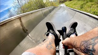 Chatham Ski Centre Toboggan Vlog 19th April 2019 [upl. by Isolda671]