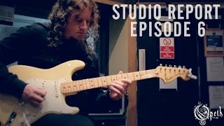 OPETH  Sorceress Studio Report  Episode 6 Guitar Recordings Fredrik [upl. by Gregoor]