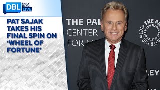 Pat Sajak Takes His Final Spin on ‘Wheel of Fortune’ [upl. by Rizzo794]