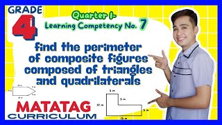 Perimeter of Composite Figures  Grade 4 Q1 Lesson 7 MATATAG Curriculum [upl. by Slin]