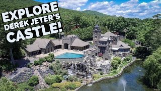 A Fascinating Look Inside Derek Jeters Castle in Greenwood Lake NY [upl. by Angadresma969]