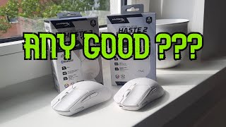 The best Wireless Gaming Mouse 2024 HyperX Haste 2 vs Haste 2 mini  Unboxing and Review [upl. by Leuqcar44]