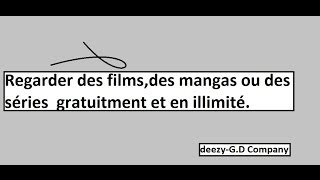 TutoFr  Comment pouvoir visionner des filmsséries et des mangas gratuitement en illimté [upl. by Arlee]