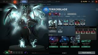 Terrorblade Arcana Fractal Horns of Inner Abysm  Prismatic gems  Dota 2 [upl. by Nace802]