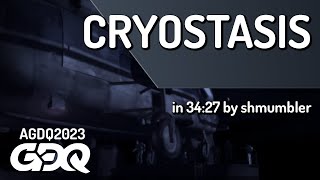 Cryostasis by shmumbler in 3427  Awesome Games Done Quick 2023 [upl. by Orual]