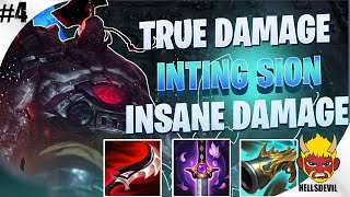 True Damage Series 4  TRUE DAMAGE INTING SION IS INSANE  Sion Wild Rift Gameplay amp Guide [upl. by Ardiek]