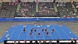 Shadyside High SchoolAA OVAC Cheer Competition 2024 [upl. by Napra304]