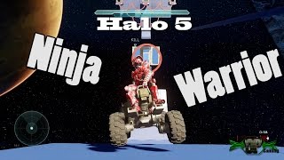 Halo 5 Forge Map  Ninja Warrior   Giveaway [upl. by Nairadal]