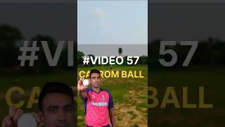 Carrom Ball Secret How to do this cricket bowling [upl. by Enomaj]