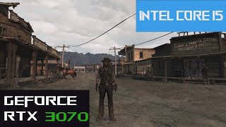 Red Dead Redemption 1 RTX 3070 FPS TEST  i5 12400f Benchmark Max Settings 1080p [upl. by Anileva]