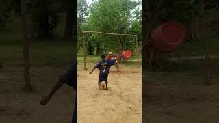 CRAIZY GOALKEEPER 🤣🤣 football skills ronaldo shortvideos funny reels india brazill africa [upl. by Schriever144]