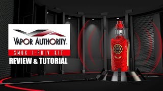 Smok IPriv Voice Control Kit  Review amp Tutorial [upl. by Dew]