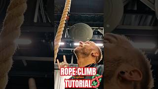 Seil hochklettern leicht gemacht🪢💪Seilklettern FitnessTutorial WorkoutTipps Climbing Ropeclimb [upl. by Paulo]