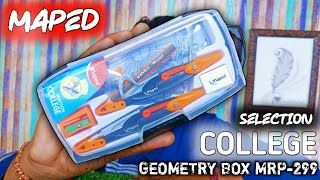 MAPED SELECTION COLLEGE GEOMETRY BOX  MRP299  FULL REVIEW  MR LOVE A2Z [upl. by Leuas]