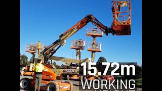 45ft Electric Knuckle Boom Lift  Boom Lift Hire in Melbourne  Duralift [upl. by Lepper]