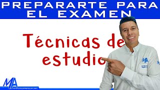 Técnicas de estudio  Preparación para el examen de admisión [upl. by Leith]