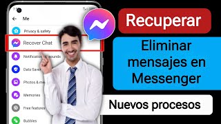 Cómo recuperar mensajes eliminados en Messenger Guía 2024 [upl. by Niawtna]