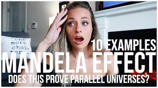 MANDELA EFFECT  Do These 10 Examples Prove Parallel Universes  RENEE AMBERG [upl. by Anaujd]