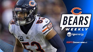 TJ Edwards on preparations for the Cardinals  Bears Weekly [upl. by Ahsened]