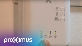 Lampjes van je PLCadapter WiFi Extender met 4 lampjes nakijken [upl. by Lipinski]