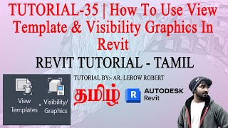 Revit Tutorial Tamil  TUTORIAL35  How To Use View Template amp Visibility Graphics In Revit revit [upl. by Midas261]