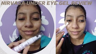 THIS NIRVASA UNDER EYE GEL IS MIRACLE FOR YOUR EYES IN HINDI HONEST REVIEW Vartikas Reviews [upl. by Ebehp]