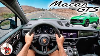 The 2022 Macan GTS is Secretly a Porsche Hot Hatchback POV Drive Review [upl. by Charo992]