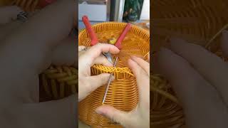 Amazing wire Pot 🍯 crochet bagcraft bagmaking diy [upl. by Rola]