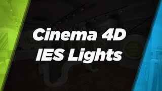 Cinema 4D R15 IES Lighting Tutorial [upl. by Hettie]