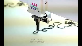 TAJIMA quotTMLXquot Electronic Multihead Automatic embroidery machine [upl. by Nosylla443]