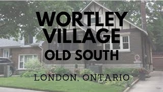 Wortley Village Old South Neighbourhood in London Ontario [upl. by Neelhtac]