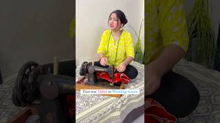 Tailor aunty in wedding season 🎀 shorts foryou funny relatable [upl. by Nodnas]