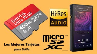 Que tarjeta Micro Sd comprar para tu reproductor de Musica HiRes [upl. by Enyehc]