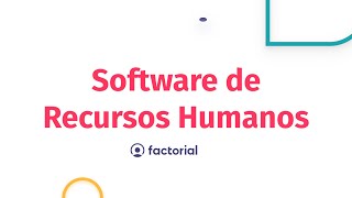 Software de Recursos Humanos  Factorial HR [upl. by Eatnoed456]