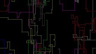 Pipes ASCII Art Screensaver [upl. by Edmon]