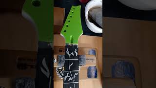 Check out Eddaray tuners and Leo Jaymz DIY Jem guitar kit Almost done [upl. by Enilrem]