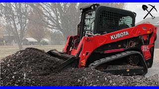 Gravel Driveway Repair Skid Steer amp Low Budget [upl. by Stover]