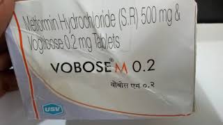 Vobose M 02 Tablet  Uses Sideeffects Reviews and Precautions in hindi [upl. by Nilak]