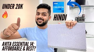 Avita Essential 14 with Intel Celeron N4020 Unboxing amp Review Best Affordable Laptop [upl. by Olds652]