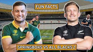 Springboks vs All Blacks 2  Fun Facts [upl. by Elamef344]