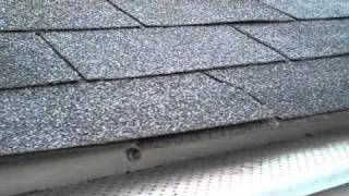 How water drains off a shingle [upl. by Misty]