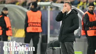 Brendan Rodgers says Celtics drubbing by Dortmund was a tough watch [upl. by Tiram]