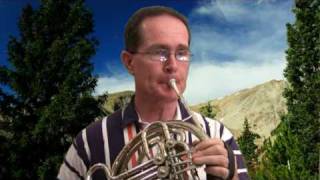 Mozart Horn Concerto No 2 2nd mvnt Steve Park  Horn [upl. by Kiley]