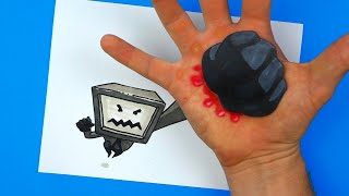 10 DIY TITAN TV MAN SKIBIDI TOILET ARTS amp PAPER CRAFTS [upl. by Noral]