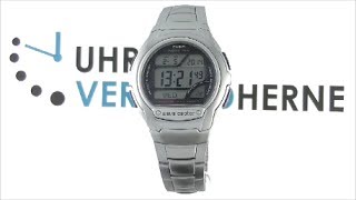 Casio Uhr Funkuhr Wave Ceptor WV58DE1AVEF [upl. by Nodnart406]