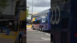 Arriving into Glasgow amp branded for Citylink 900 is Parks Volvo B11RLE  Plaxton Panorama HSK655 [upl. by Mazurek]